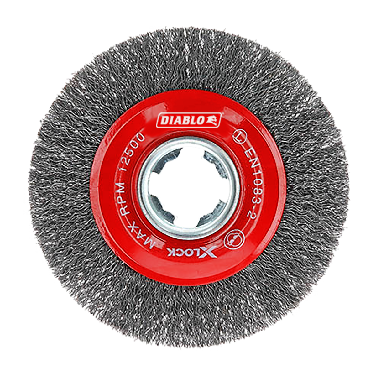 Diablo DWW400XCWC01F 4" X-LOCK Carbon Steel Crimped Wire Wheel