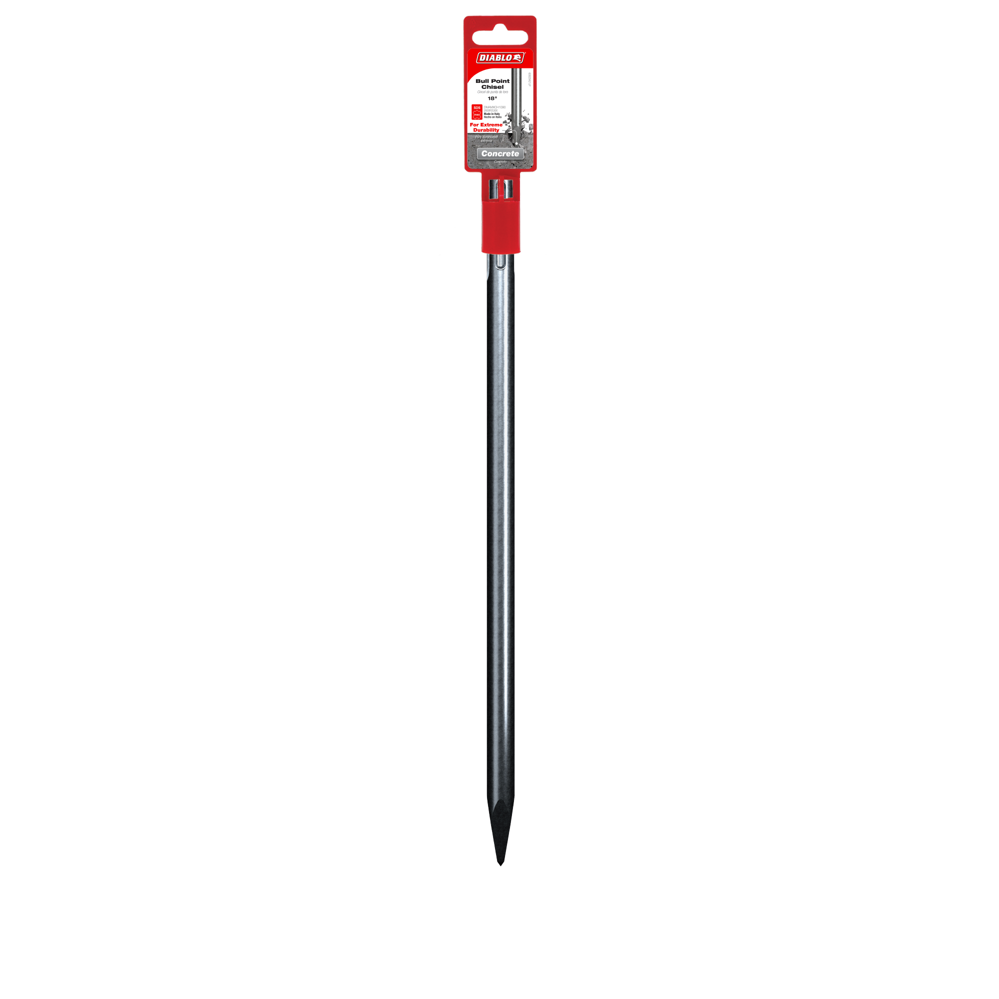 Diablo DMAMXCH1090 18" SDS-Max Bull Point Chisel