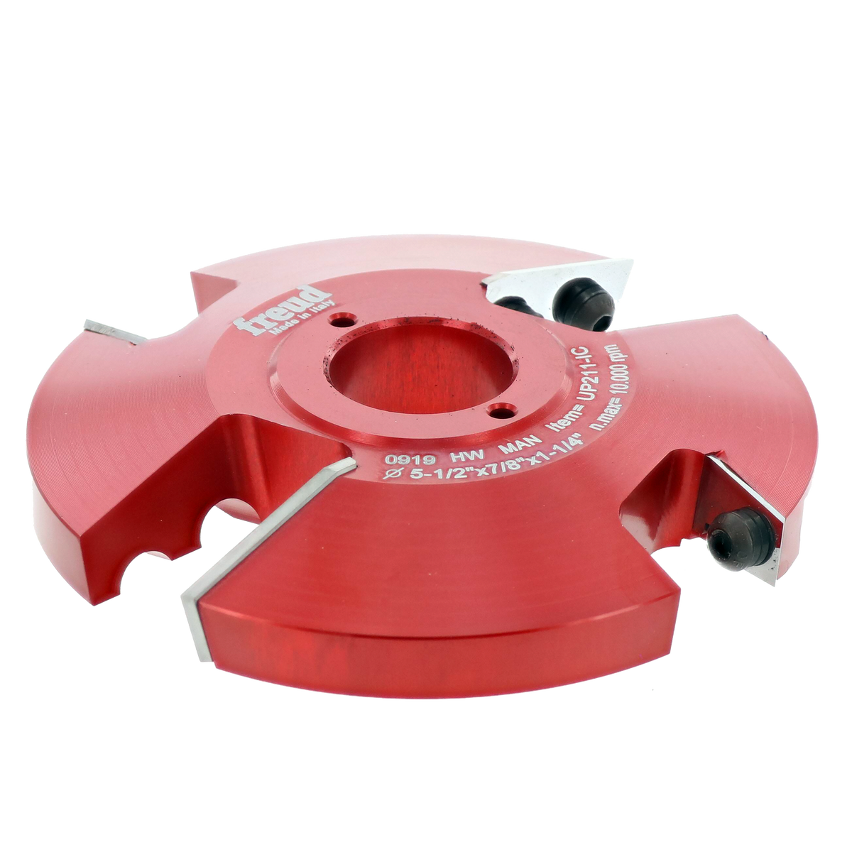 Freud UP211-IC 5-1/2" x 5/8" x 1-1/4" 2+2 Advanced Cutter Design For 3/4" Stock