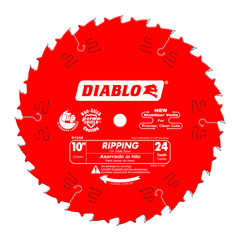 Diablo D1024X 10" x 24-Teeth Ripping Saw Blade for Wood