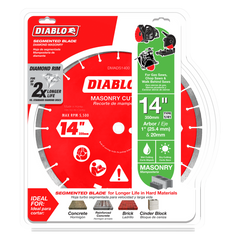 Diablo DMADS1400 14" Diamond Segmented Masonry Cut-Off Blade