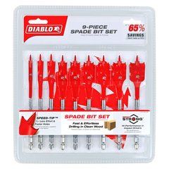 Diablo DSP2930-S9 9 pc Spade Bit Set (9-Piece)