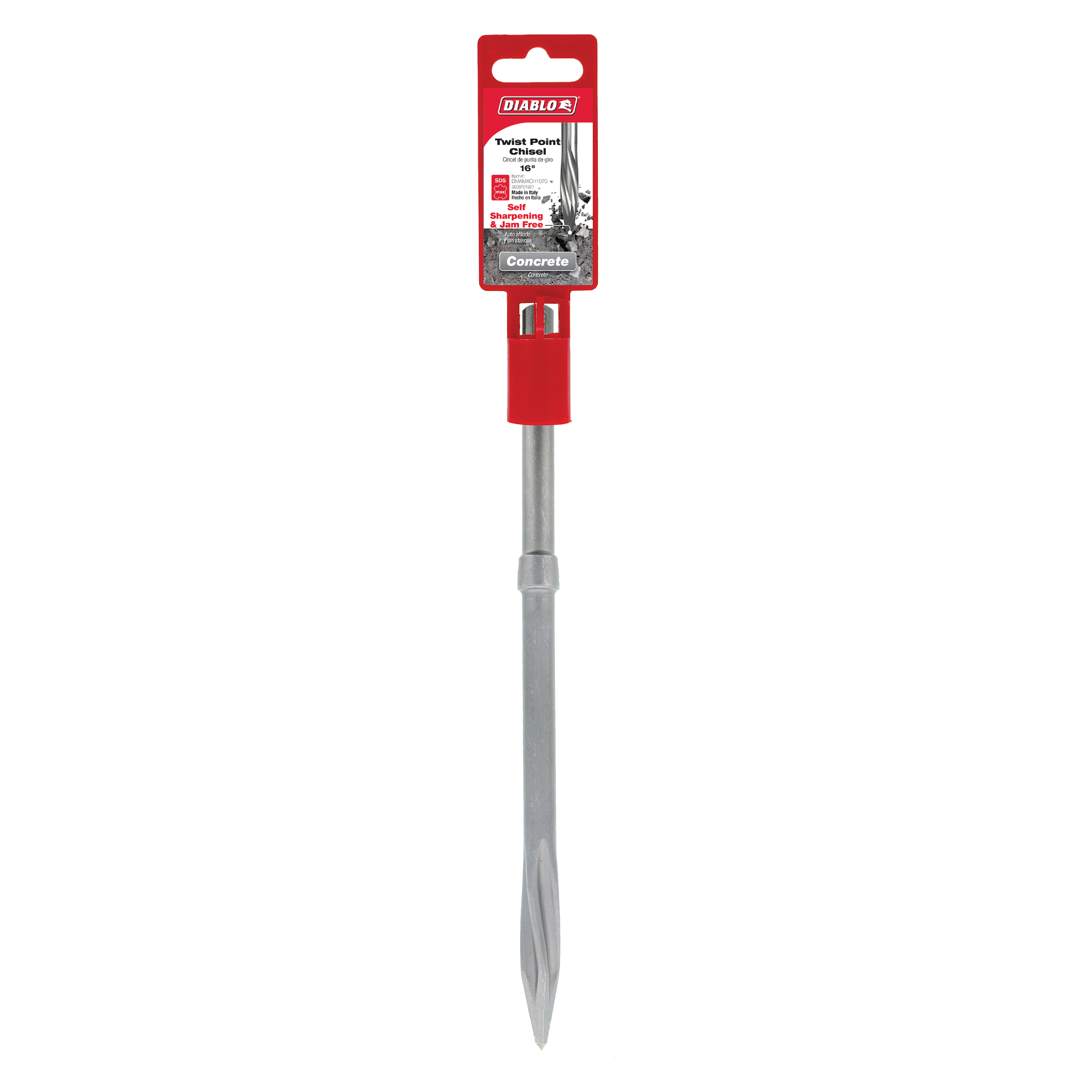 Diablo DMAMXCH1070 1" x 16" SDS-Max Twist Point Chisel