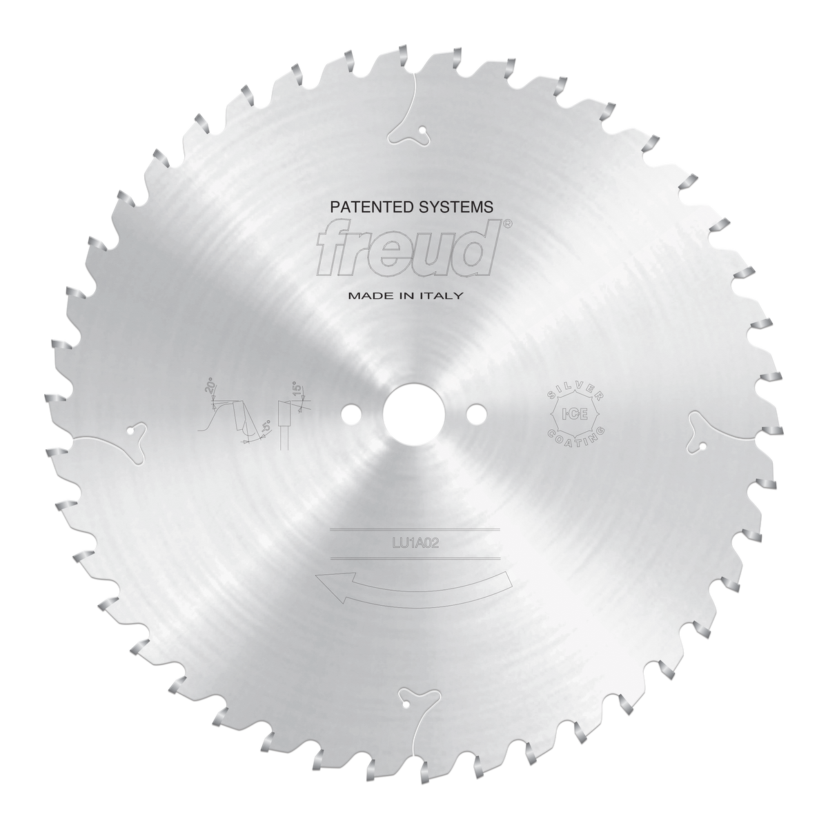 Freud LU1A02 350mm Carbide Tipped Blade to Cut Solid Wood for radial & pendulum machines