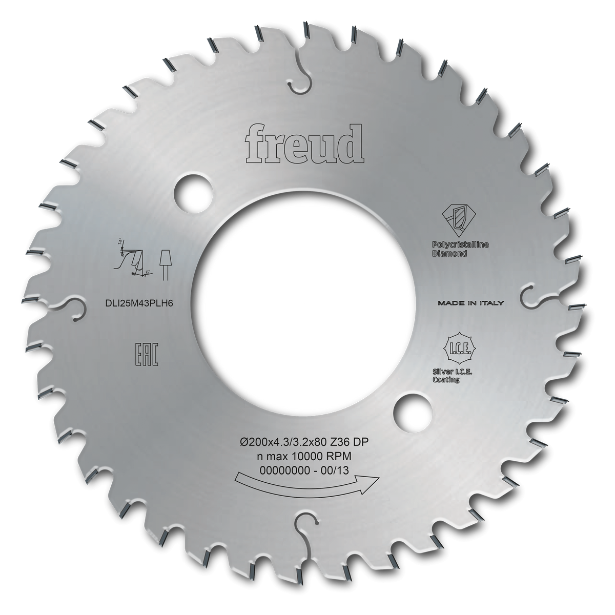 Freud DLI25M43PLH6 200mm Panel Sizing PCD Scoring Blade