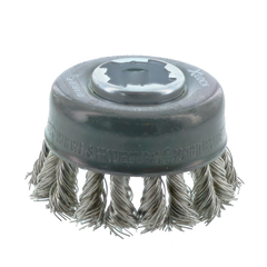 Diablo DPB275XKCS01F 2-3/4" X-LOCK Stainless Steel Knot Cup Brush