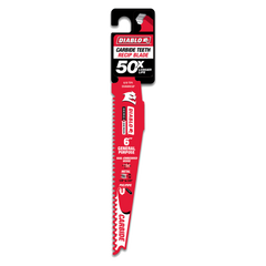 Diablo DS0609CGP 6" 6/9TPI Demo Demon™ Carbide Teeth Reciprocating Saw Blade for General Purpose Cuts