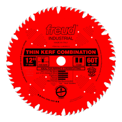 Freud LU83R012 12" Thin Kerf Combination Blade