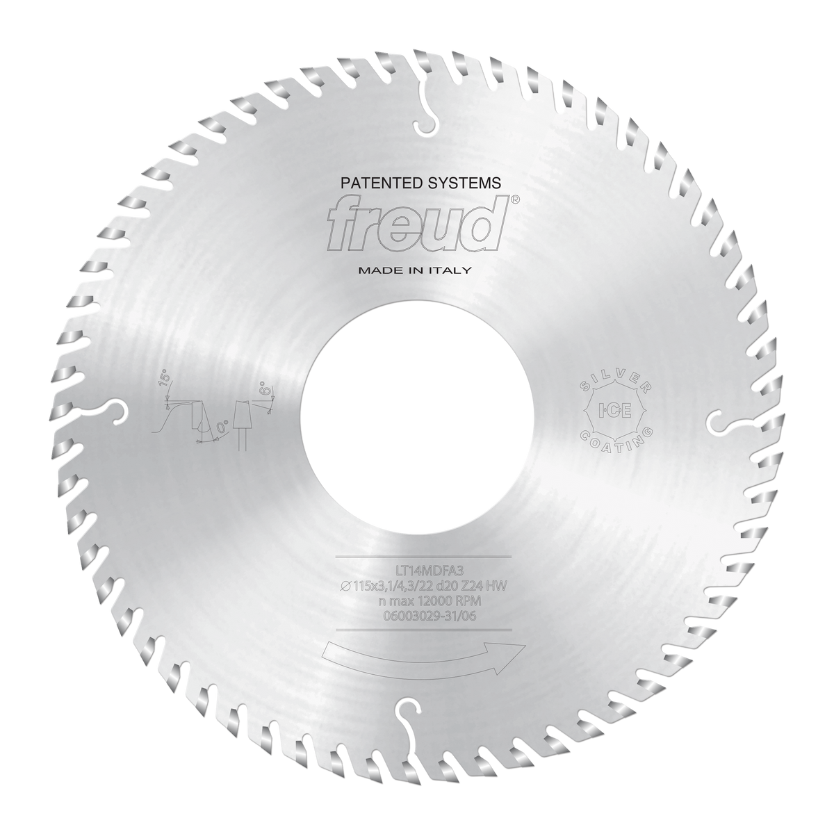 Freud LT14MDFA3 255mm Hogging Blade (Customized)