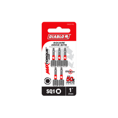 Diablo DSQ11P5 1" #1 Square Drive Bits (5-Pack)