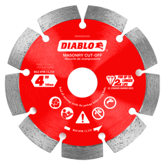 Diablo DMADS0400 4" Diamond Segmented Masonry Cut-Off Blade