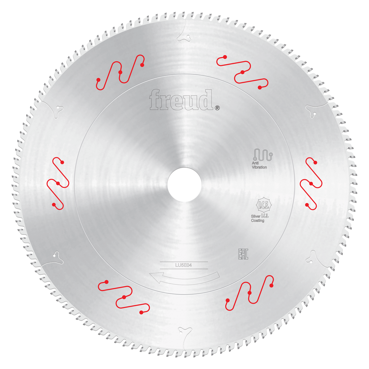 Freud LU5E04 255mm Carbide Tipped Saw Blade for Crosscutting