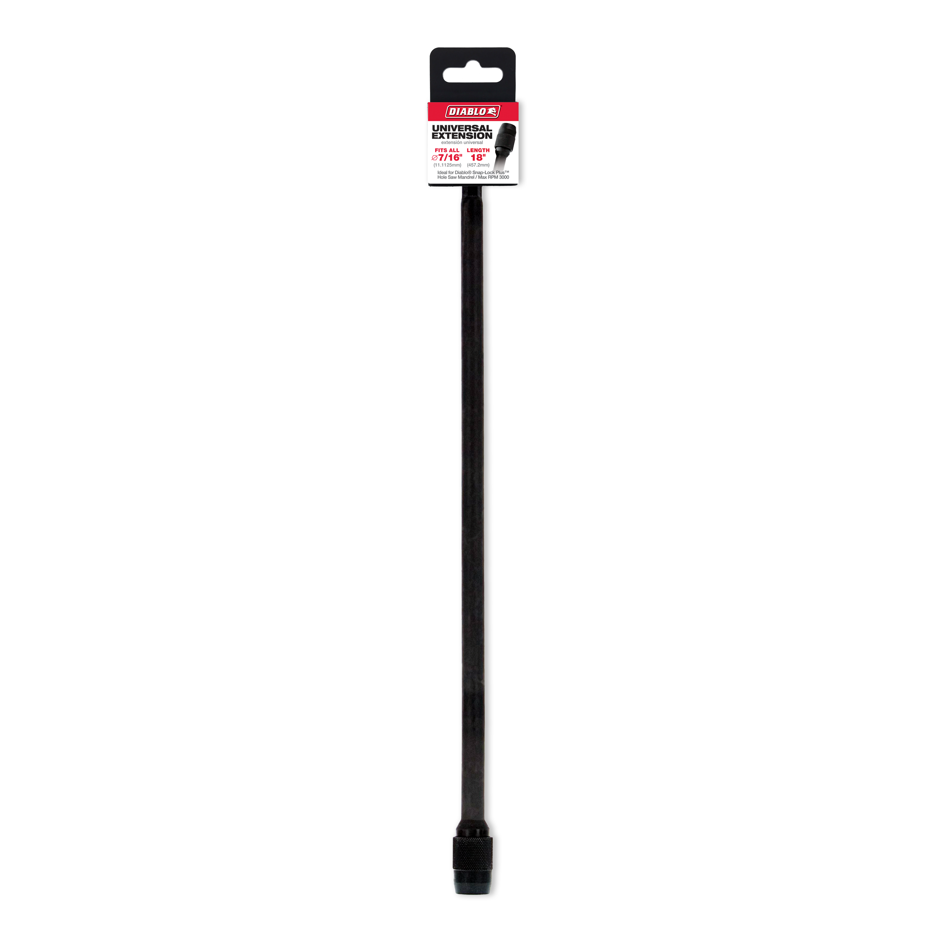Diablo DHS500XT18 18" x 7/16" Universal Extension for Drills