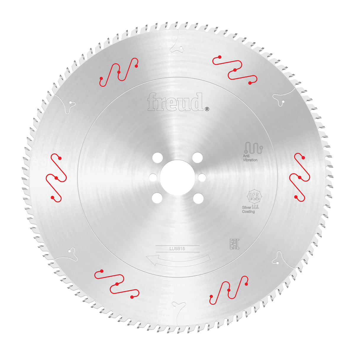 Freud LU5B15 350mm Thin to Medium Aluminum & Non Ferrous Blades with Mechanical Clamping