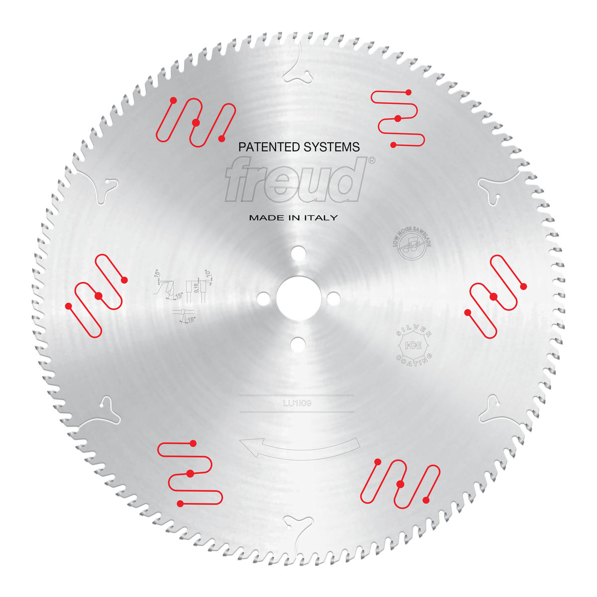 Freud LU1I09 350mm Carbide Tipped Saw Blade for Crosscutting