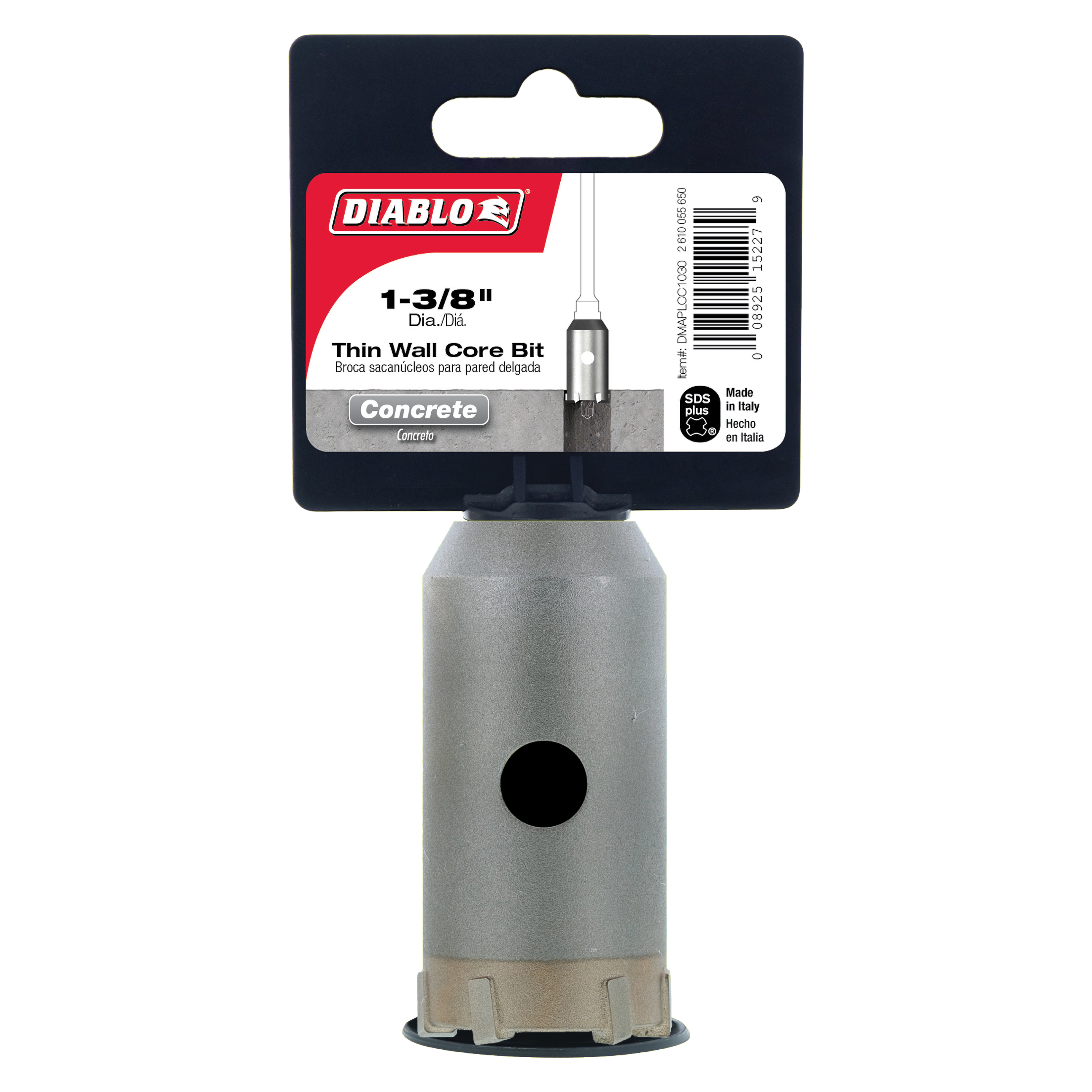 Diablo DMAPLCC1030 1-3/8" SDS-Plus Carbide Tipped Thin Wall Core Bit