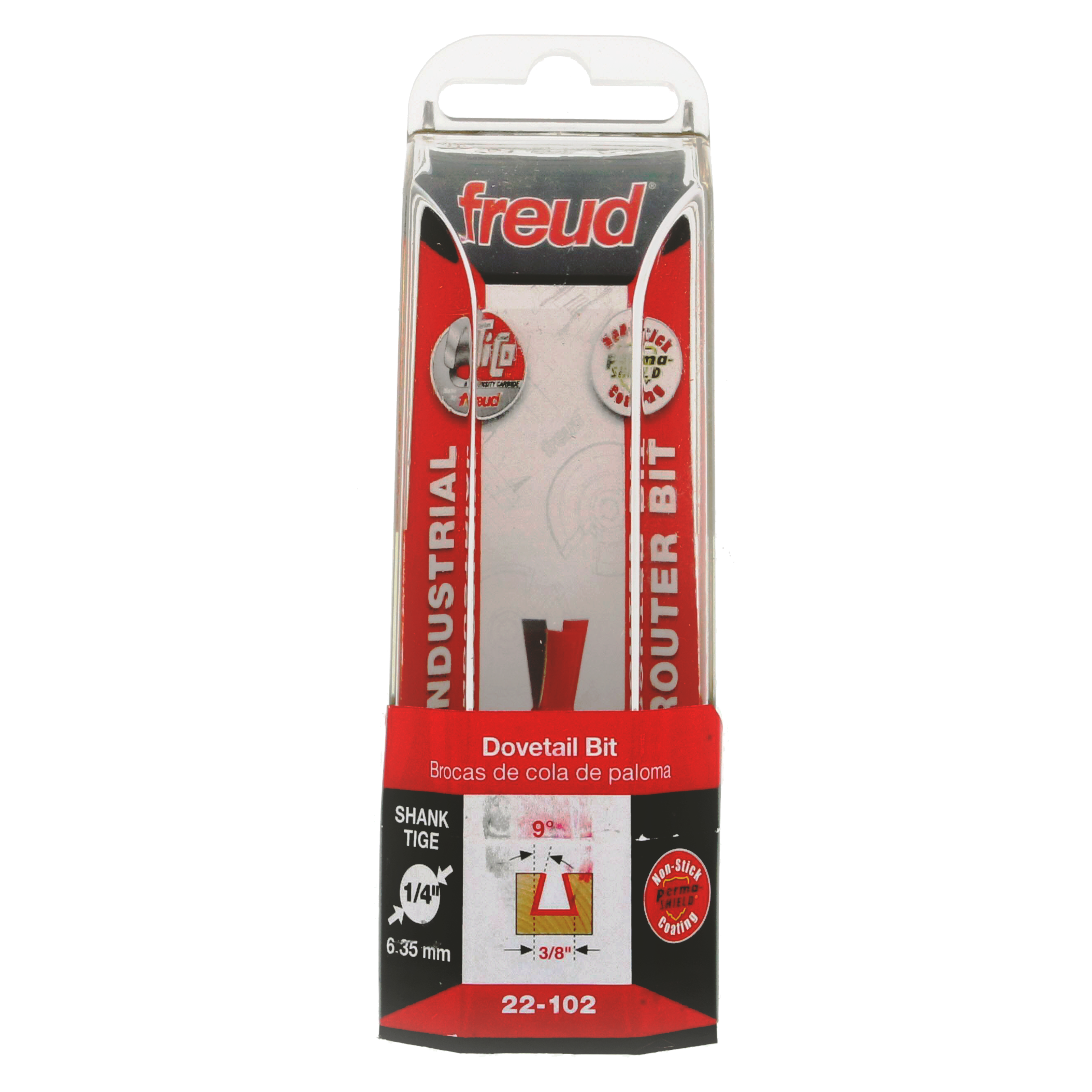 Freud 22-102 3/8" (Dia.) Dovetail Bit