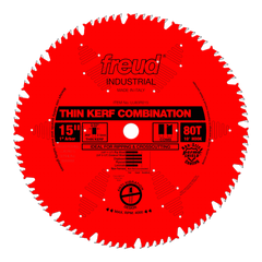 Freud LU83R015 15" Thin Kerf Combination Blade