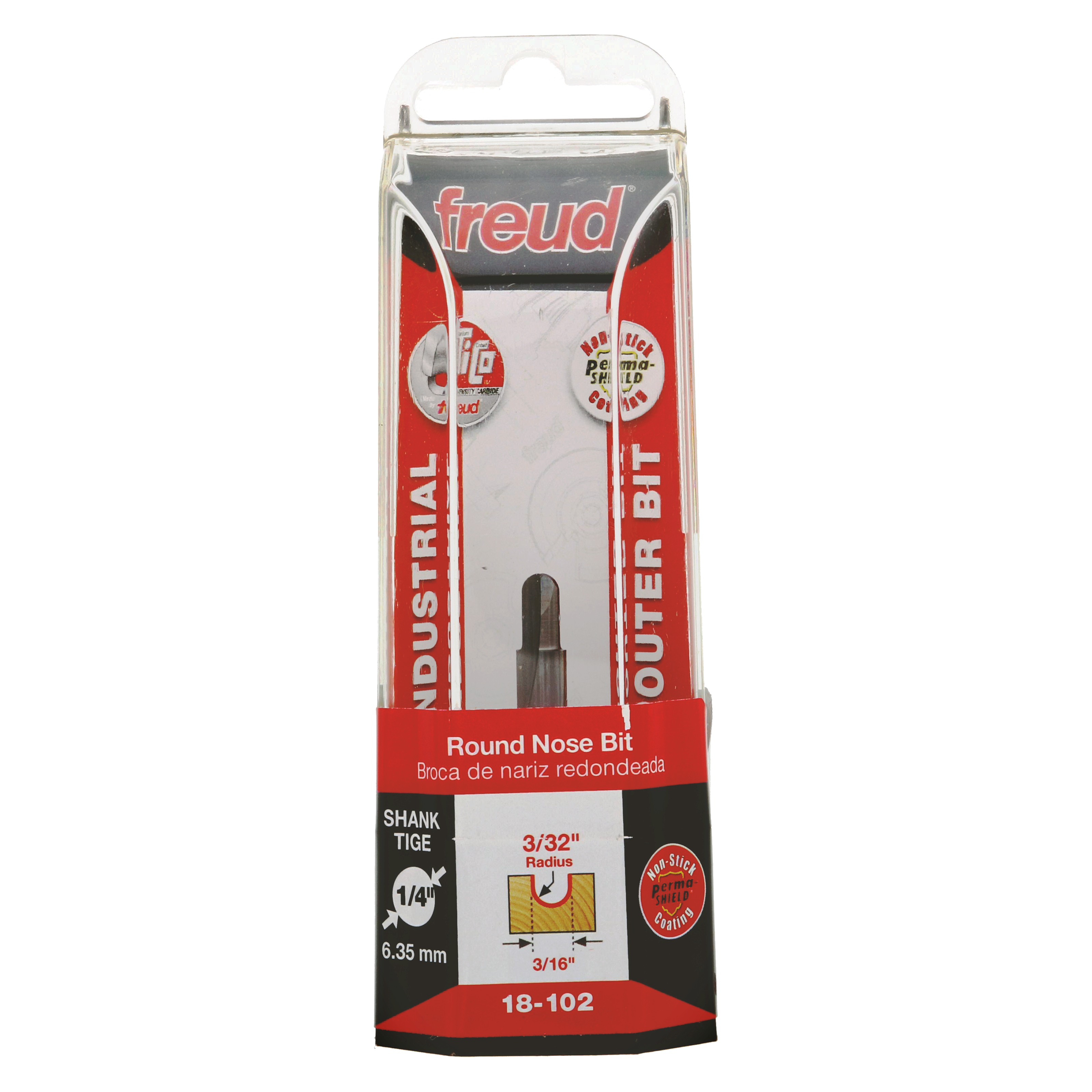 Freud 18-102 3/32" Radius Round Nose Bit