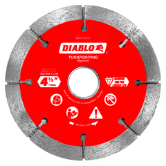 Diablo DMATP0450 4-1/2" Diamond Rim Tuck Point Masonry Disc