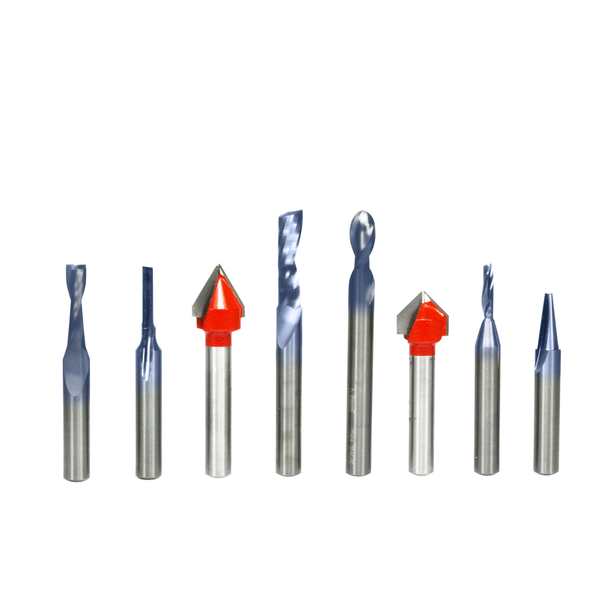 Freud 87-208 8 Piece CNC Router Bit General Purpose Set