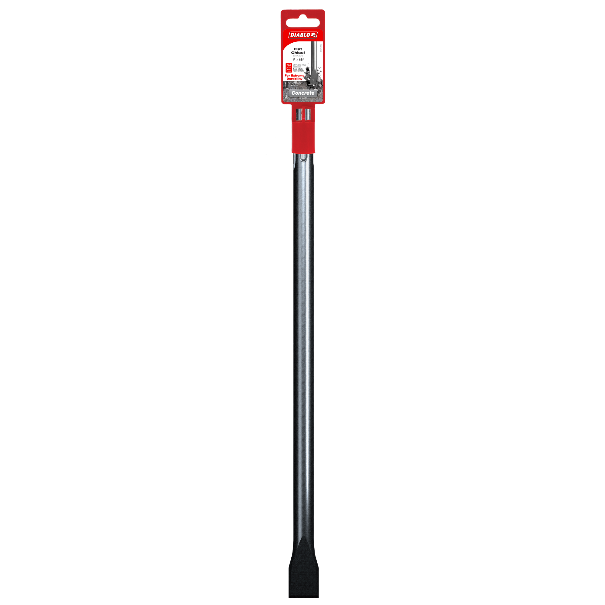 Diablo DMAMXCH1100 1" x 12" SDS-Max Flat Chisel