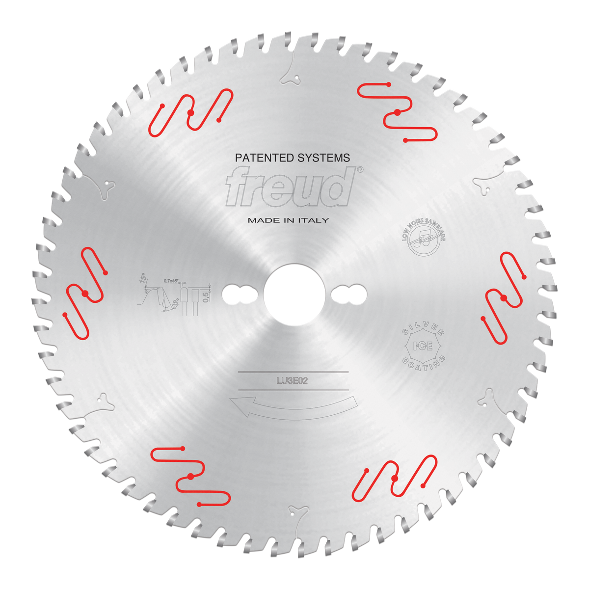 Freud LU3E02 250mm Panel Sizing Saw Blade for Sliding Table Saws