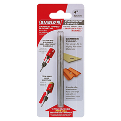 Diablo DHS4BITCT 4" Carbide Tipped Pilot Drill Bit