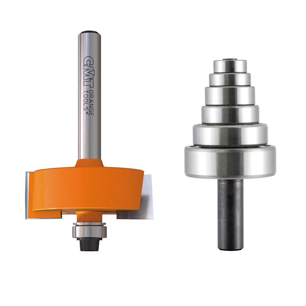 CMT 835.001.11 RABBETING SET D=1-3/8”x1/2”  H=0 to 1/2”   S=1/4”