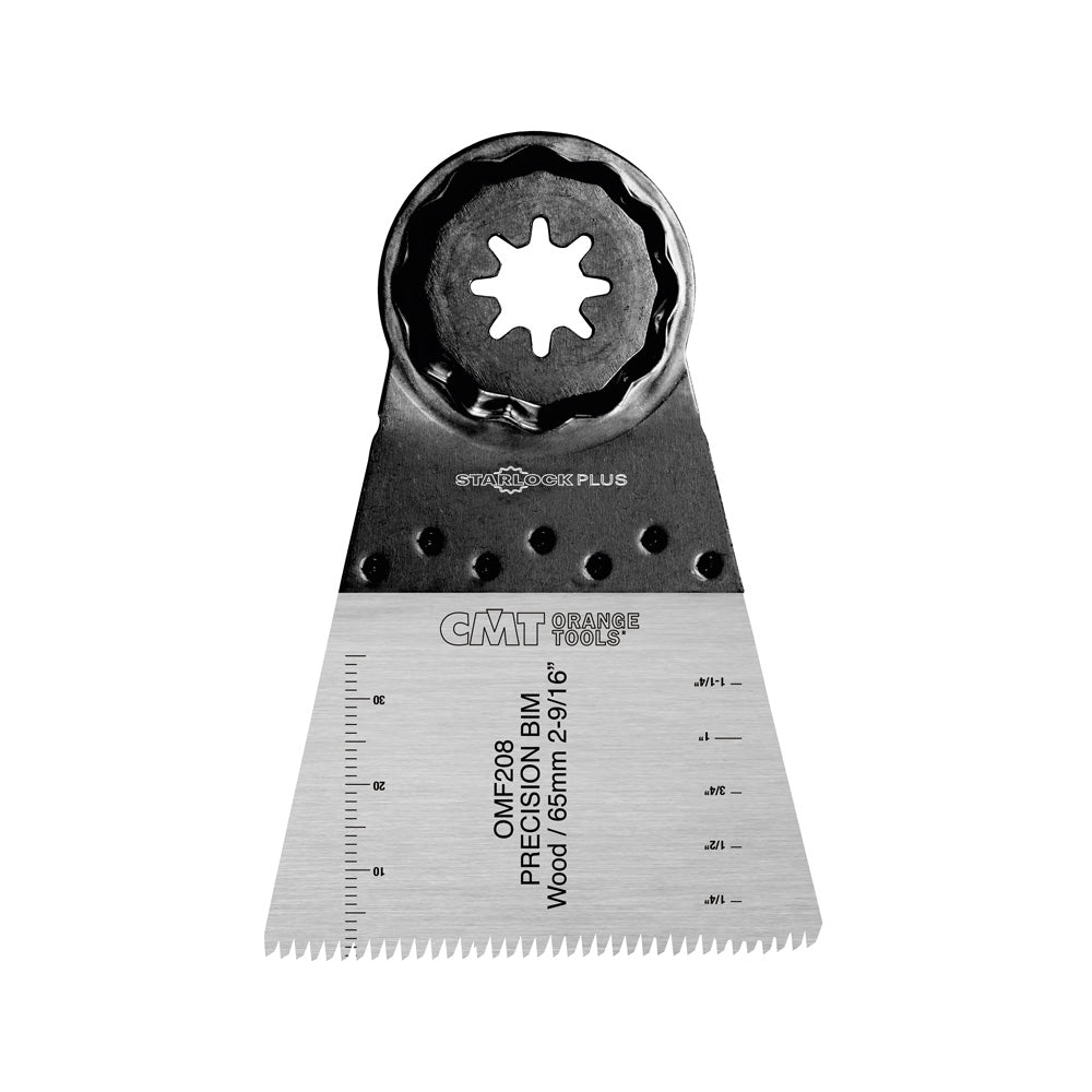 CMT OMF208-X50 2-9/16” PRECISION CUT BLADE WITH JAPANESE TOOTHING - BIM - SLP  (50-PCS.)