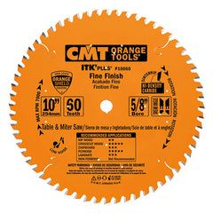CMT P10060 ITK-PLUS® FINISH 10”x0.094”x0.063”x5/8”  T=60 ATB+SHEAR