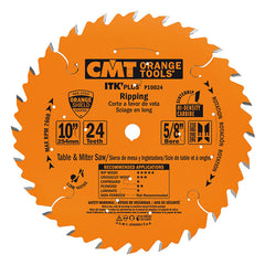 CMT P10024 ITK-PLUS® RIPPING 10”x0.094”x0.063”x5/8”   T=24 ATB+SHEAR