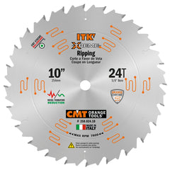 CMT 250.024.10 FRAMING & RIPPING 10’’x0.102”/0.071”x5/8’’  T=24 ATB