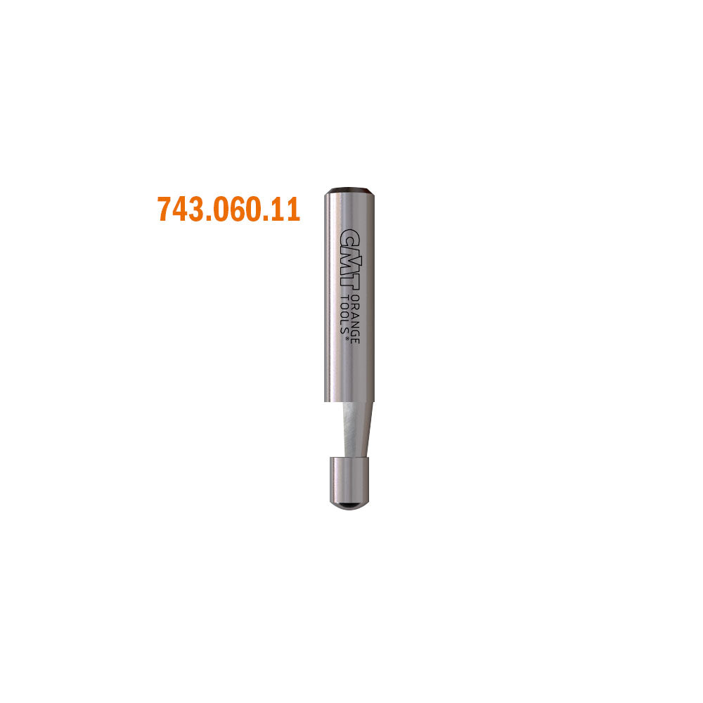 CMT 842.095.11-X50 SC COMBINATION TRIMMER BIT D=1/4”x3/8”  A=0°   S=1/4”  (50-PCS.)