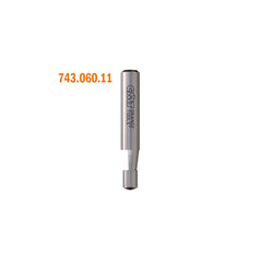 CMT 842.095.11 SOLID CARBIDE COMBINATION TRIMMER BIT D=1/4”x3/8”  A=0°   S=1/4”