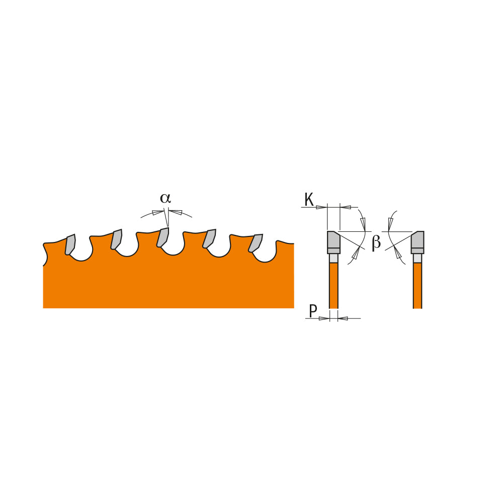CMT 226.048.07 MEDIUM/THICK - METAL & STEEL 7-1/4’’x0.079”/0.063”x5/8’’  T=48 FWF