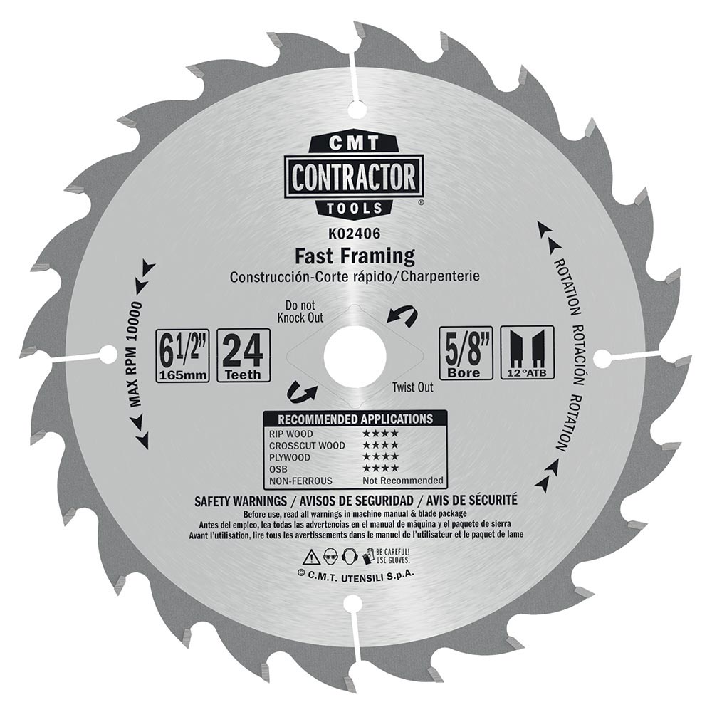 CMT K02406-X10 ITK CONTRACTOR FRAMING/DECKING 6-1/2’’ (10-PCS. BULK MASTERPACK)