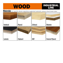 CMT 285.660.10M FINE FINISH 250x0.126”/0.087”x30mm  T=60 ATB