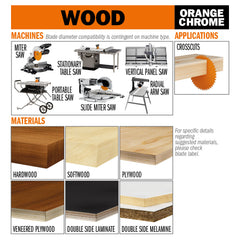 CMT 283.680.10M ULTRA FINISH - PLYWOOD & MELAMINE 250x30mm  T=80 Hi-ATB (-2° NEG)