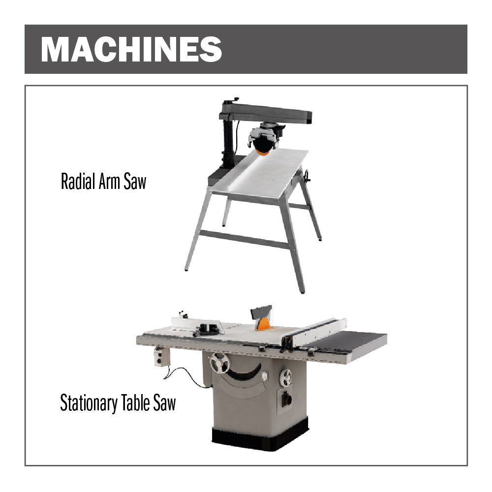 CMT 230.312.08 LOCKED DADO PRO 8’’x15/64” to 13/16”x5/8’’   T=12 FLAT+ATB (-12° NEG)