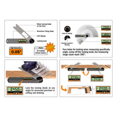 CMT DAF-001 DIGITAL ANGLE FINDER