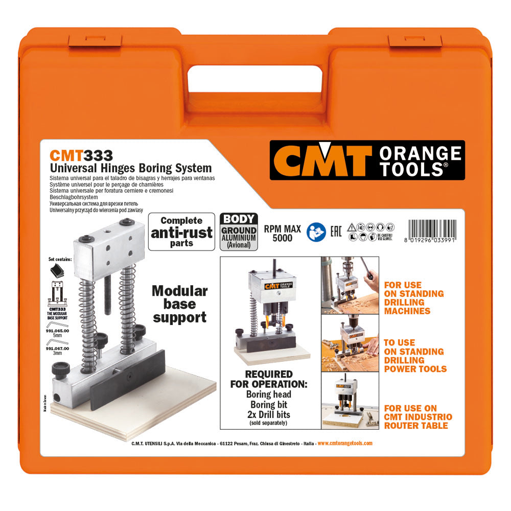 CMT CMT333 HINGE BORING SYSTEM SUPPORT (BASE ONLY)
