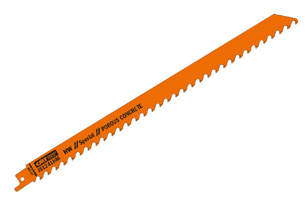 CMT JS1241HM-2 RECIPROCATING CARBIDE BLADES 12”x 3TPI for POROUS CONCRETE  (2-PCS.)