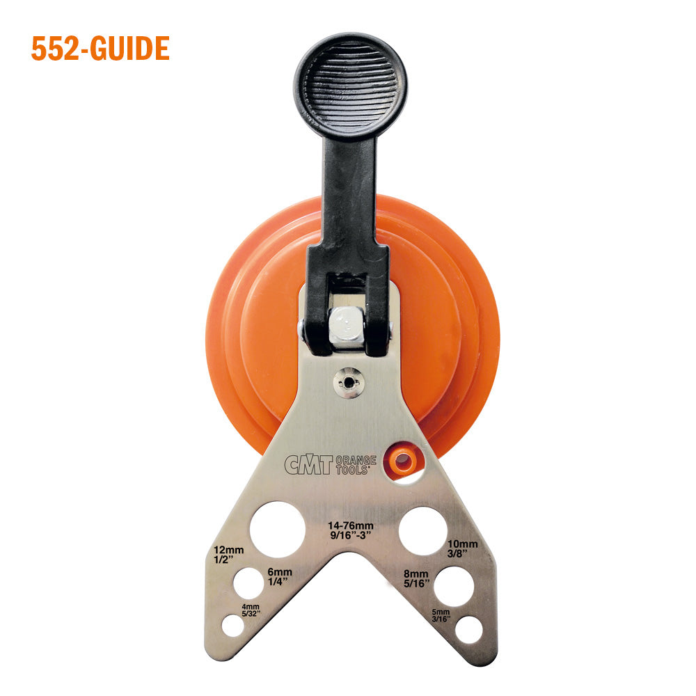 CMT 552-GUIDE DRILL GUIDE WITH SUCTION CUPS - 7 HOLES