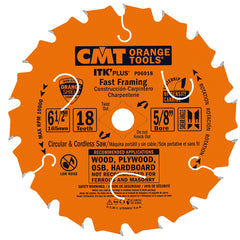 CMT P06018-X10 ITK-PLUS® FAST FRAMING 6-1/2”x5/8”<> (10-PC. BULK MASTERPACK)