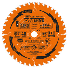 CMT P06540-X10 ITK-PLUS® ULTIMATE FINISH V-DRIVE 6-1/2”x5/8”<> (10-PC. BULK MASTERPACK)