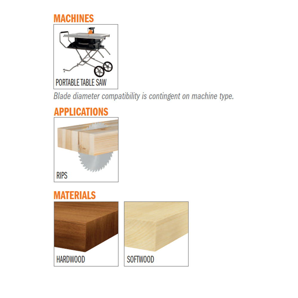 CMT K02412 ITK CONTRACTOR RIPPING 12’’x0.102”/0.071”x1”  T=24 ATB
