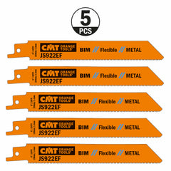 CMT JS922EF-5 RECIPROCATING SAW BLADES for METAL (BIM) 6”x 18TPI  (5-PCS.)
