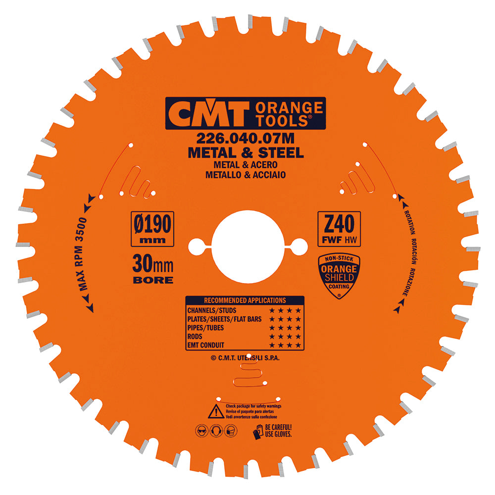 CMT 226.030.05 MEDIUM/THICK - METAL & STEEL 5-3/8’’x0.059’’/0.047”x10mm  T=30 FWF