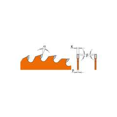 CMT 291.160.24H GENERAL PURPOSE 160x0.087”/0.062”x20mm   T=24 ATB